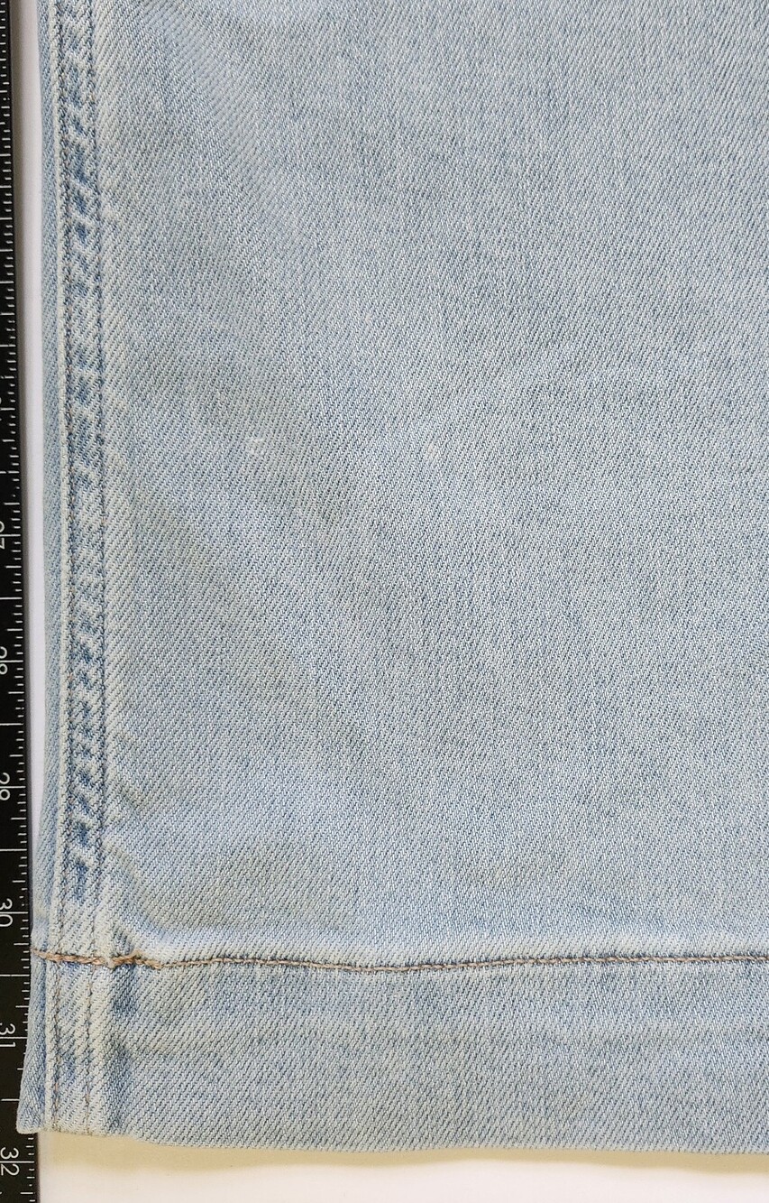 American Eagle High Rise Baggy Wide Leg Womens 20 Dreamy Drape Stretch Light Was - Picture 9 of 14